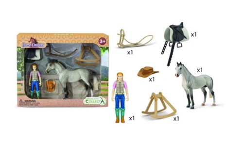 Dżokejka i akcesoria - Collecta