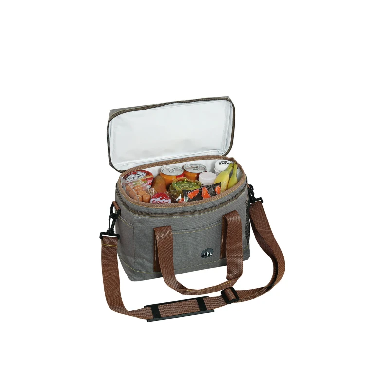 Torba termiczna piknikowa, 29x15x22 cm, 9,0 l, szara