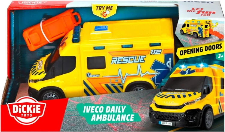 SOS Iveco ambulans 18cm - Simba