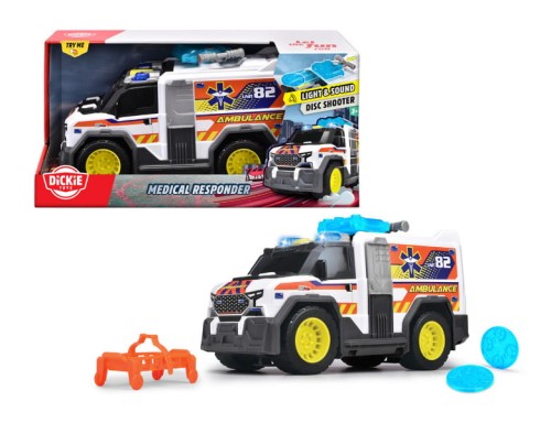 Ambulans biały 30 cm - Simba