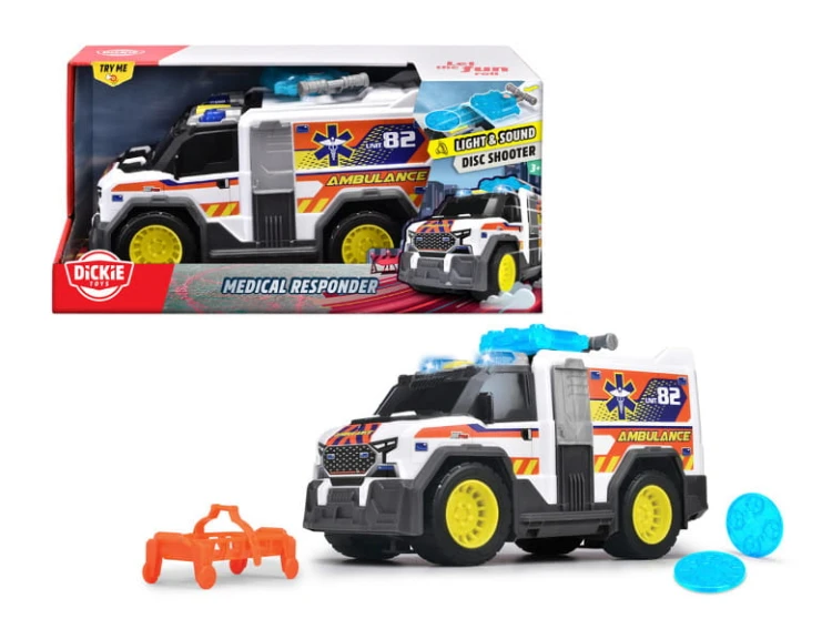 Ambulans biały 30 cm - Simba