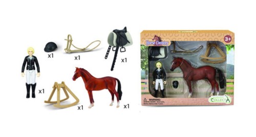 Zawodowa dżokejka i akcesoria - Collecta