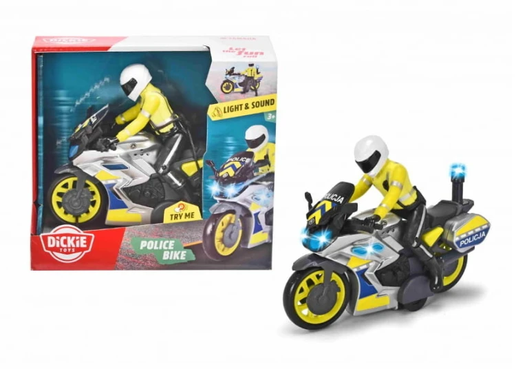 Motocykl policyjny 17 cm - Simba