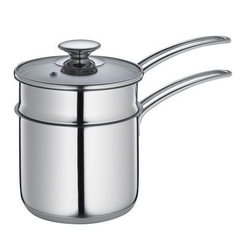 Garnek do kąpieli wodnej, 1,5 l + 1,0 l, śred. 15,5 cm