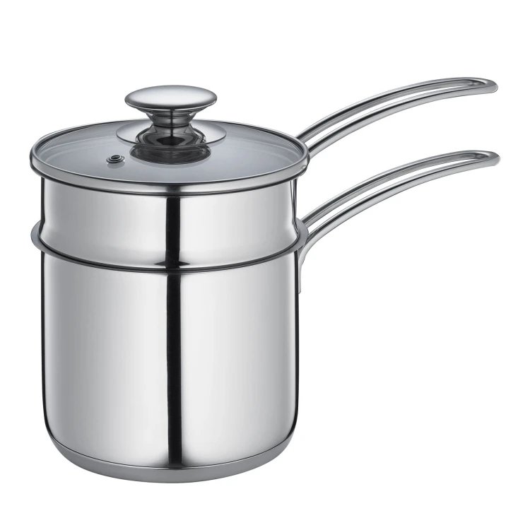 Garnek do kąpieli wodnej, 1,5 l + 1,0 l, śred. 15,5 cm