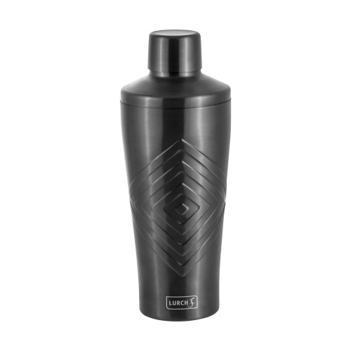 Shaker, 3 el., stal nierdzewna, 0,6 l, śred. 8,5 x 22 cm, ciemnoszary
