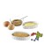 Zestaw do creme brulee, 7 el., palnik + 6 porcelanowych miseczek