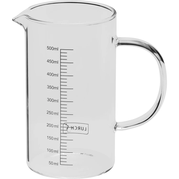 Dzbanek-miarka kuchenna, szkło borokrzemowe, 0,5 l