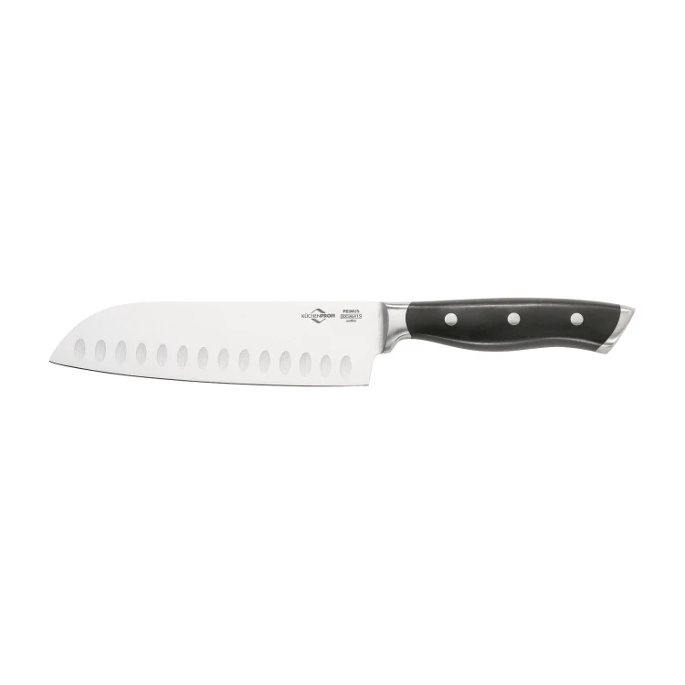 Nóż Santoku, 18 cm, stal chirurgiczna