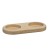 Podstawka pod młynki, 16x7,5x1,5 cm, naturalna