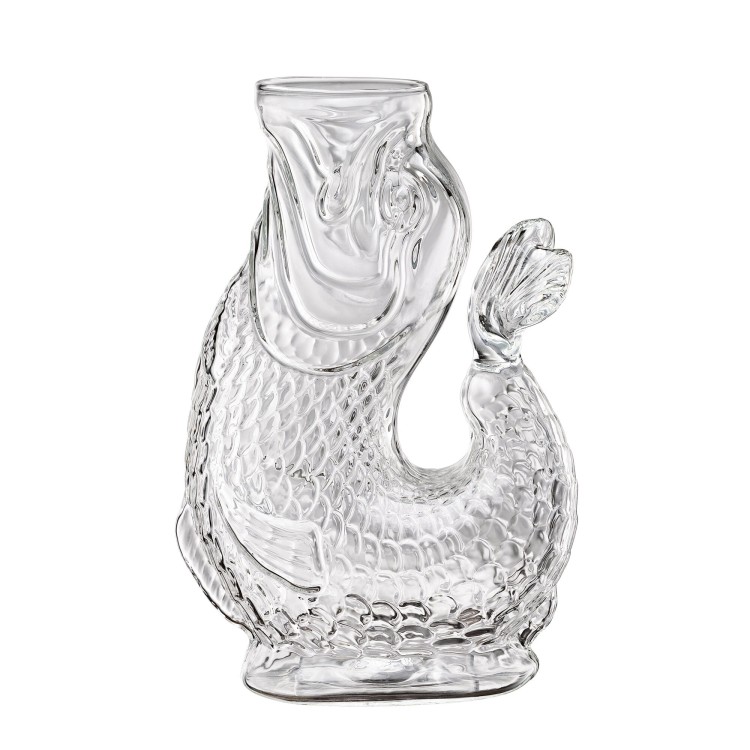 Karafka na wodę, szkło borokrzemowe, 1,0 l, 15,5 x 10 x 23 cm, przezroczysta