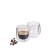 2 szklanki do espresso, podwójne ścianki, 0,08 l, śred. 6 x 6,5 cm
