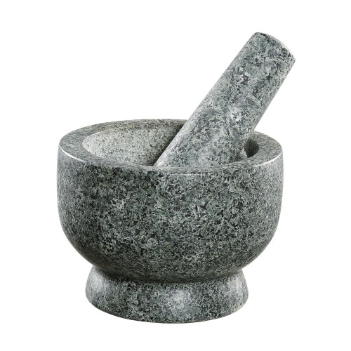Moździerz granitowy, śred. 13 cm, 2,6 kg