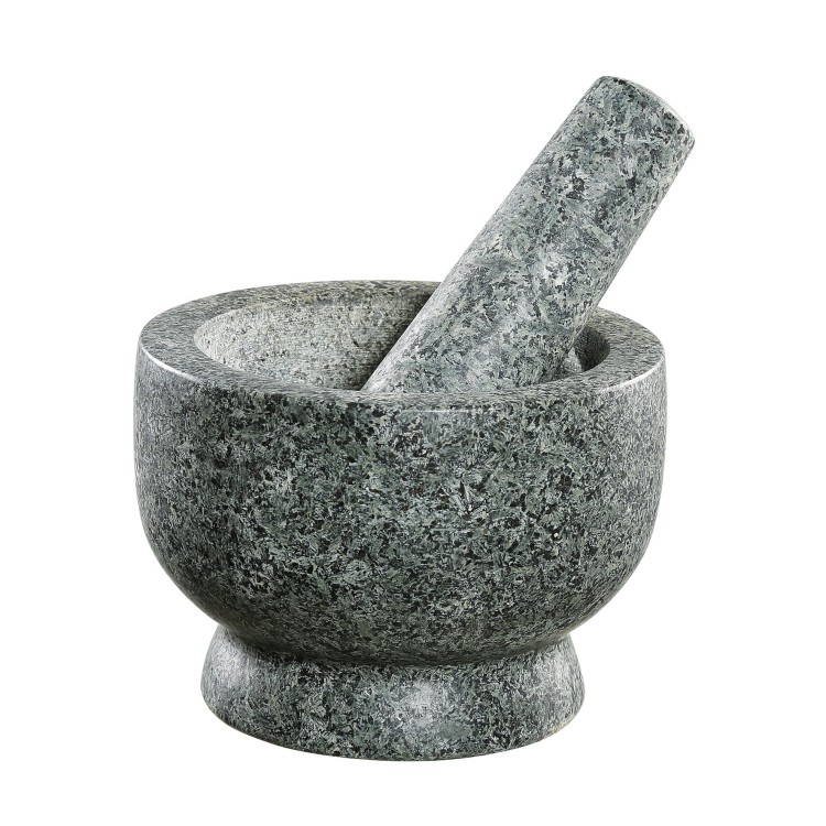 Moździerz granitowy, śred. 13 cm, 2,6 kg