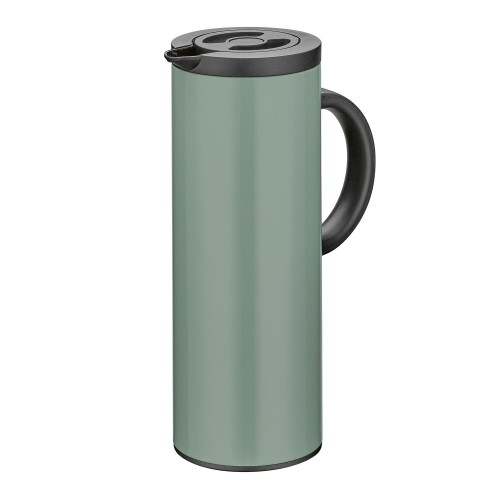 Dzbanek termiczny, 1,0 l, śred. 11 x 30 cm, stal nierdzewna/szklany wkład, miętowy