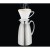 Dzbanek termiczny, 1,0 l, metaliczny satynowy