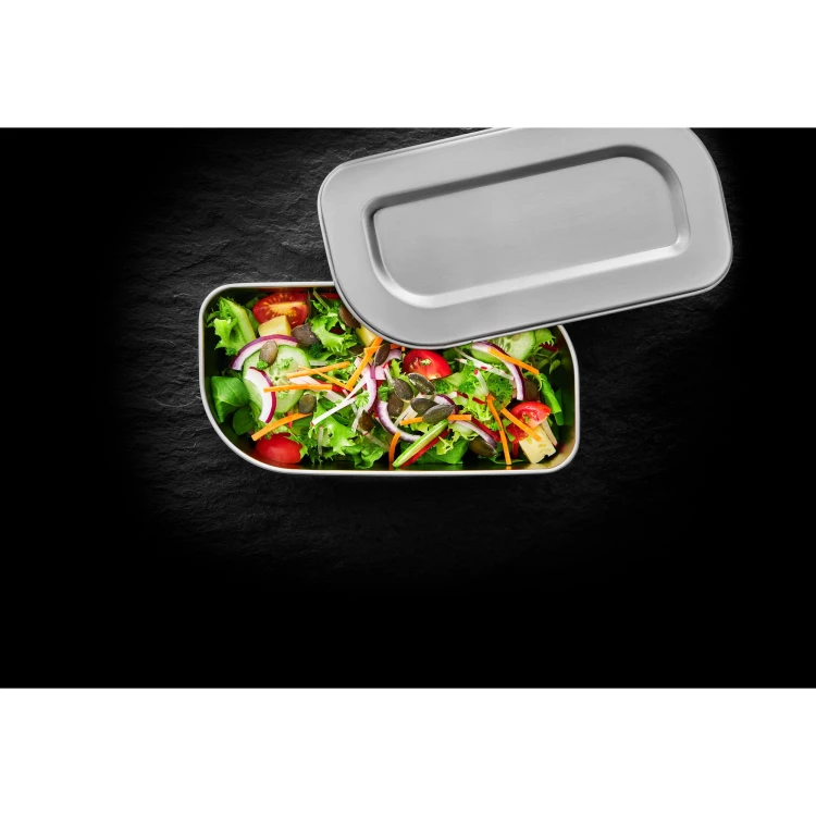 Pojemnik na lunch, stal nierdzewna, 1,2 l, 20,5 x 10,5 x 9 cm