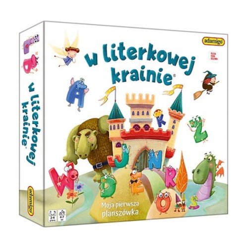 W LITERKOWEJ KRAINIE - GRA PLANSZOWA