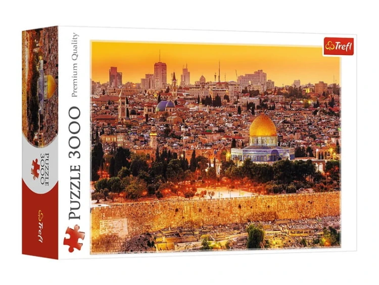 Puzzle 3000 Dachy Jerozolimy