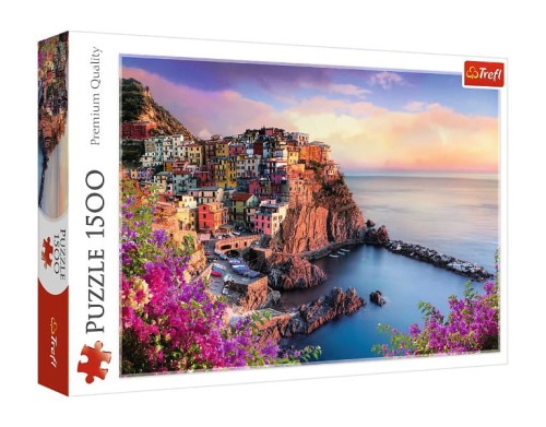 Puzzle 1500el.Widok na miasteczko Manarola