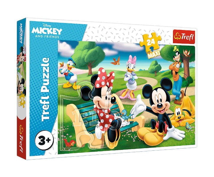 Puzzle 24maxi.Myszka Miki