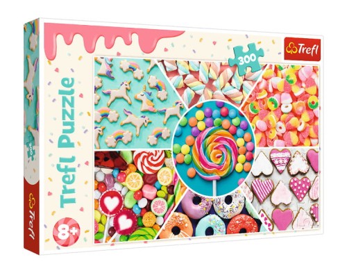 Puzzle 300el.Słodkości