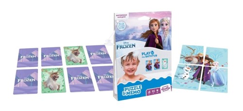 Puzzle& memo aqua game Frozen