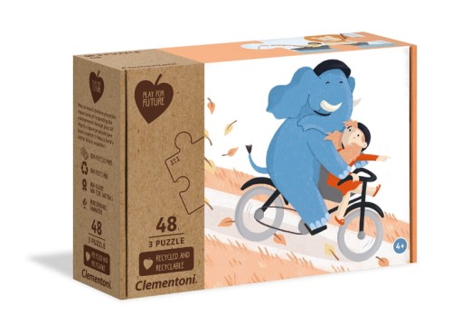 Puzzle 3x48el. Be my pal