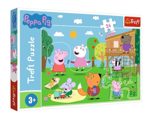 Puzzle 24 maxi Zabawy na polanie