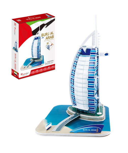 Puzzle 3d wieżowiec Burj al. arab
