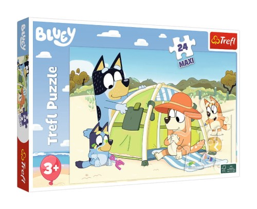 Puzzle 24 Maxi - Wspaniały dzień Bluey