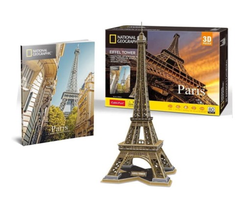 Puzzle 3D National Geographic Paryż