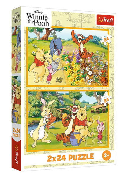 Puzzle 2x24 Dzień w ogrodzie