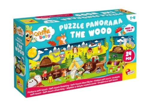 Lisciani Carotina Baby puzzle panorama Las