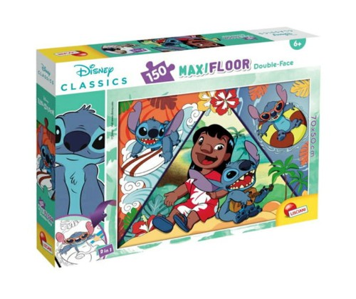 Lisciani Puzzle maxifloor 150 Lilo & Stitch