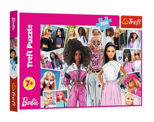 Puzzle 200 W świecie Barbie