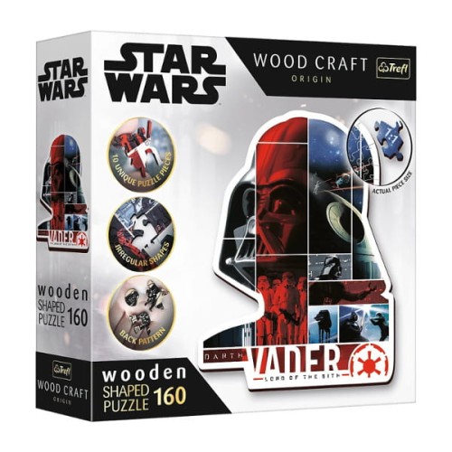 Puzzle drewniane 160 el. Darth Vader
