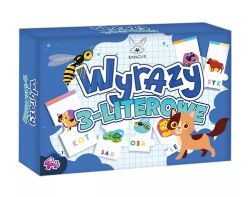 Wyrazy 3-literowe Puzzle