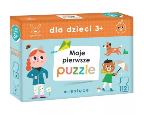 Moje pierwsze puzzle 3+ Miesiące