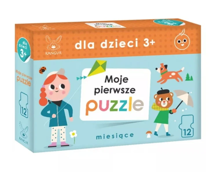 Moje pierwsze puzzle 3+ Miesiące