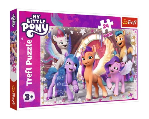Puzzle 24 Maxi Wesoły dzień kucyków