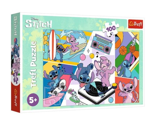 Puzzle "100" Wspomnienia Lilo&Stitch