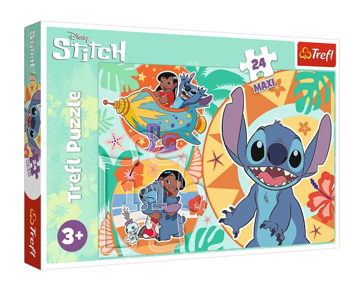 Puzzle 24 Maxi Wesoły dzień Lilo&Stitch