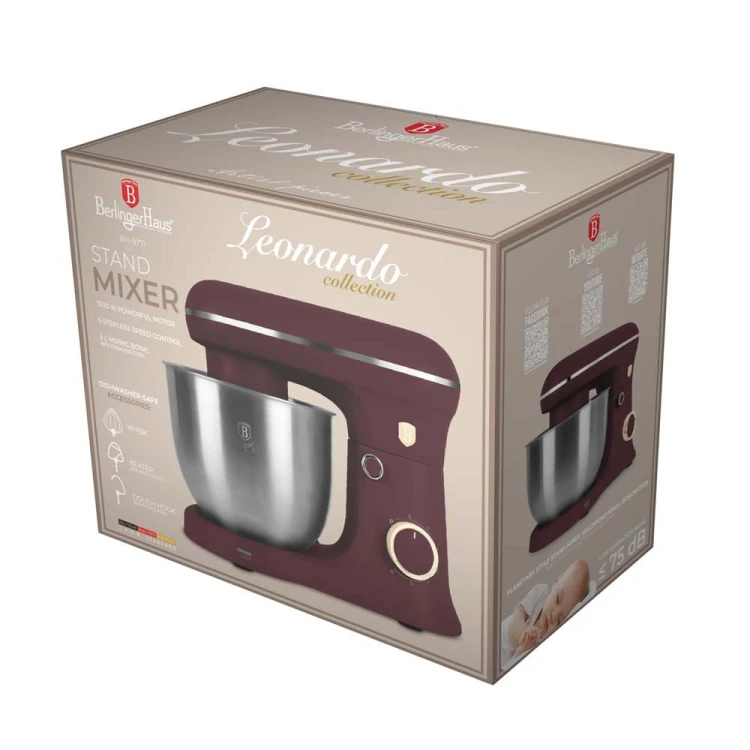 Robot kuchenny planetarny 1500W Leonardo Collection BerlingerHaus BH-9771