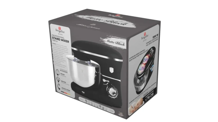 Robot kuchenny planetarny 1300W BerlingerHaus Matte Black BH-9512