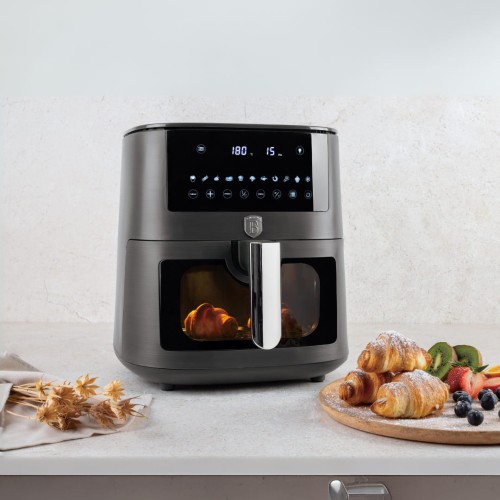 Air Fryer Frytkownica Beztłuszczowa 8L BerlingerHaus BH-9609 Antracit Collection