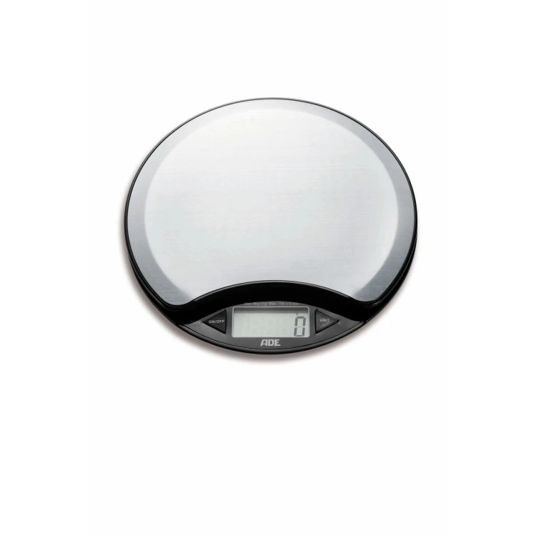 Waga kuchenna z termometrem, do 5 kg, śred. 16,5 cm, stal nierdzewna