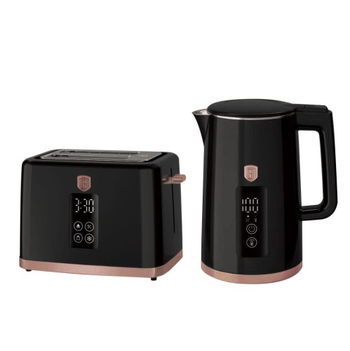 Zestaw czajnik elektryczny i toster BerlingerHaus BH-9540 Black Rose