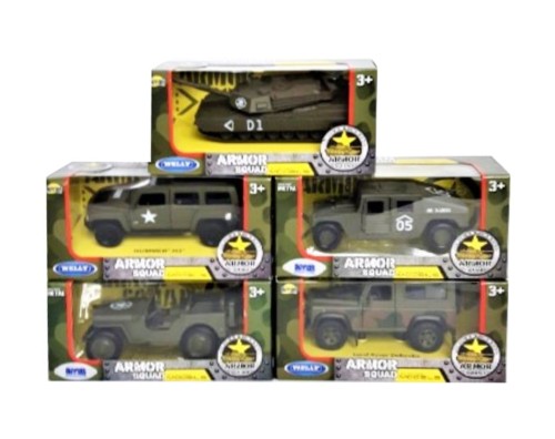 Auto Welly 1:34 wojskowe - Welly