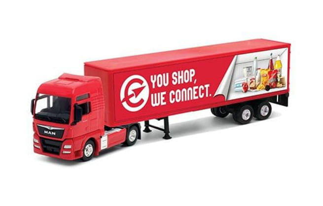 Welly Truck 1:64 Man - Welly